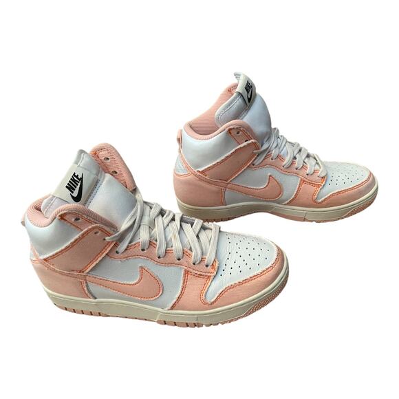 Nike Dunk High 1985 Arctic Orange Denim Sneaker DV1143-800 Womens Size US 8 - Picture 5 of 16